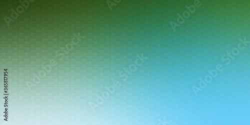 Light Blue, Green vector texture in rectangular style. Abstract gradient illustration with colorful rectangles. Design for your business promotion.