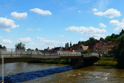Brücke über die Mur zu Slowenien
