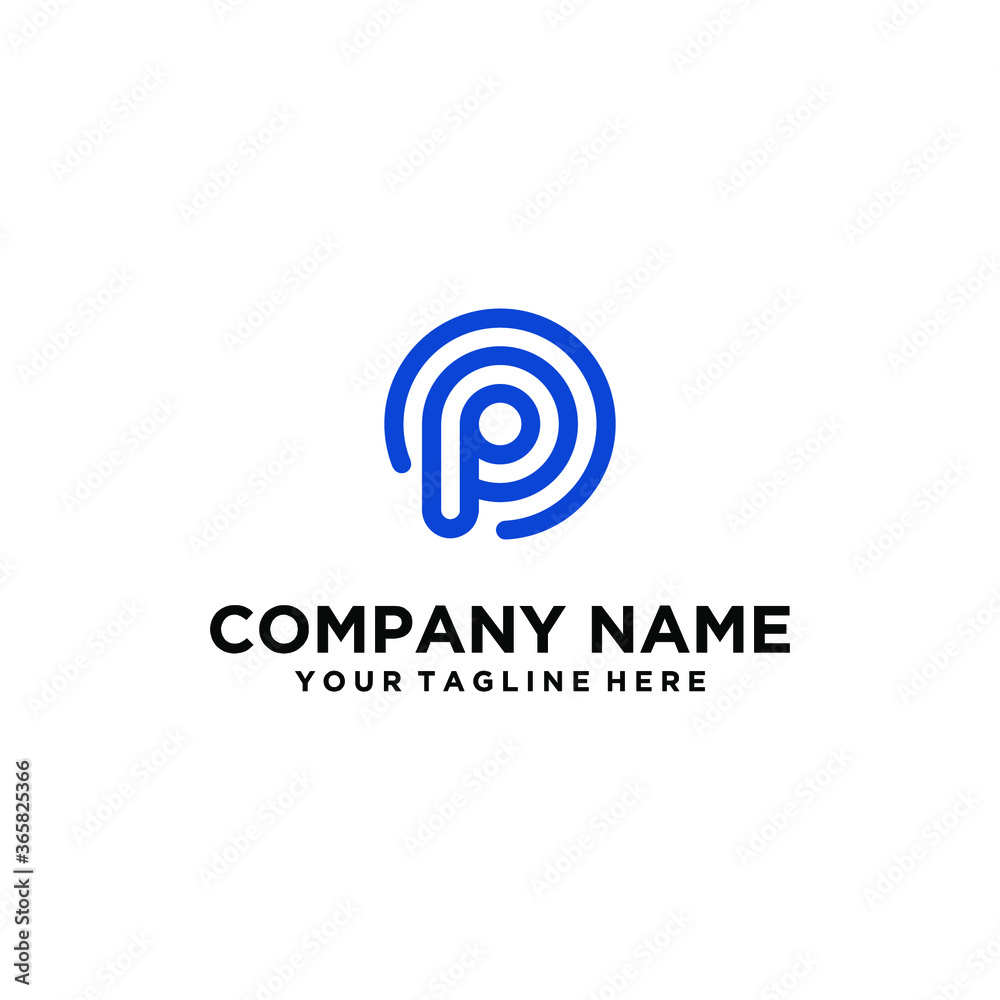 Logo P Vector. Letter P Abstract Logo. Alphabet Symbol. Trendy Flat style for graphic design, Logo P Vector. Letter P Abstract Logo. Alphabet Symbol. Trendy Flat style for graphic design,