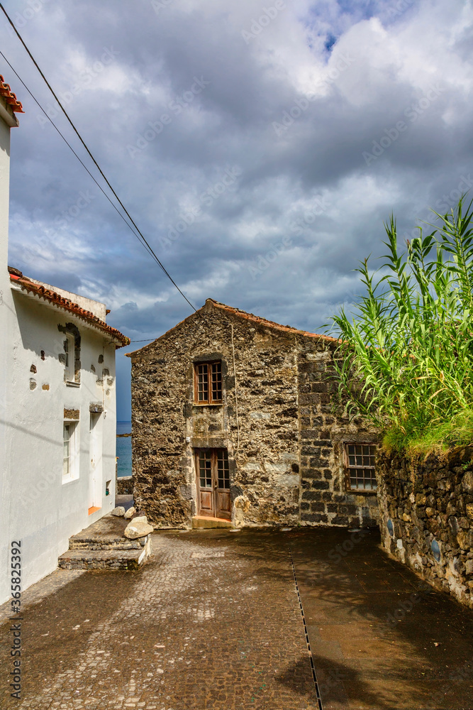 Old houses in the small village on Sao Miguel island, Portugal Old houses in the small village on Sao Miguel island, Portugal