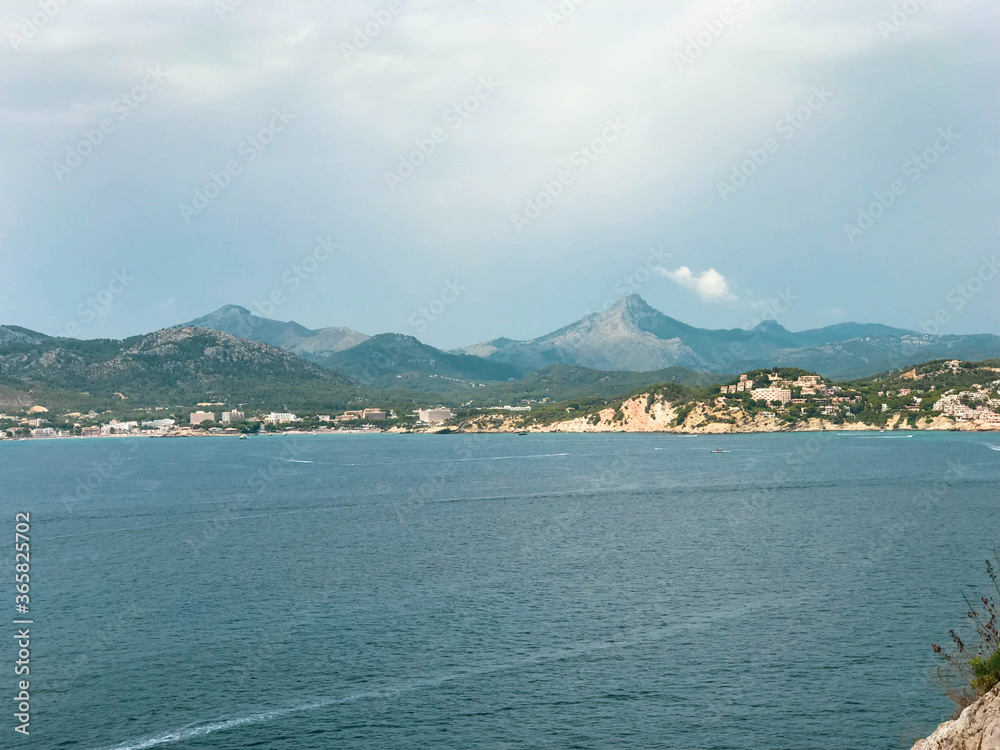 Mediterranean coast, spain
