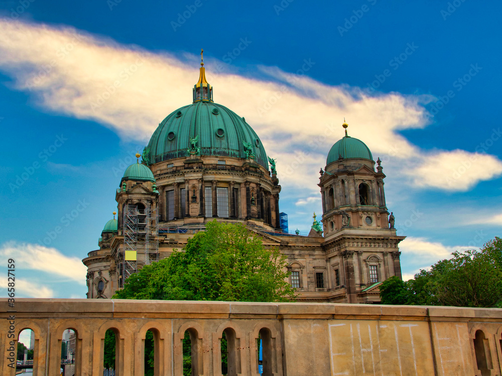 The famous Berliner Dom (Berlin Cathedral) in Berlin