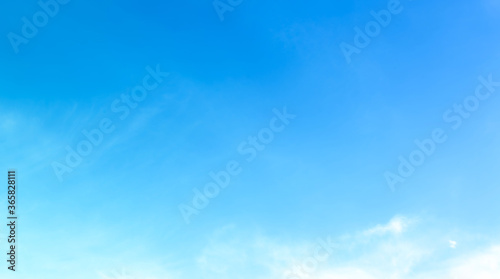 blue sky with beautiful natural white clouds