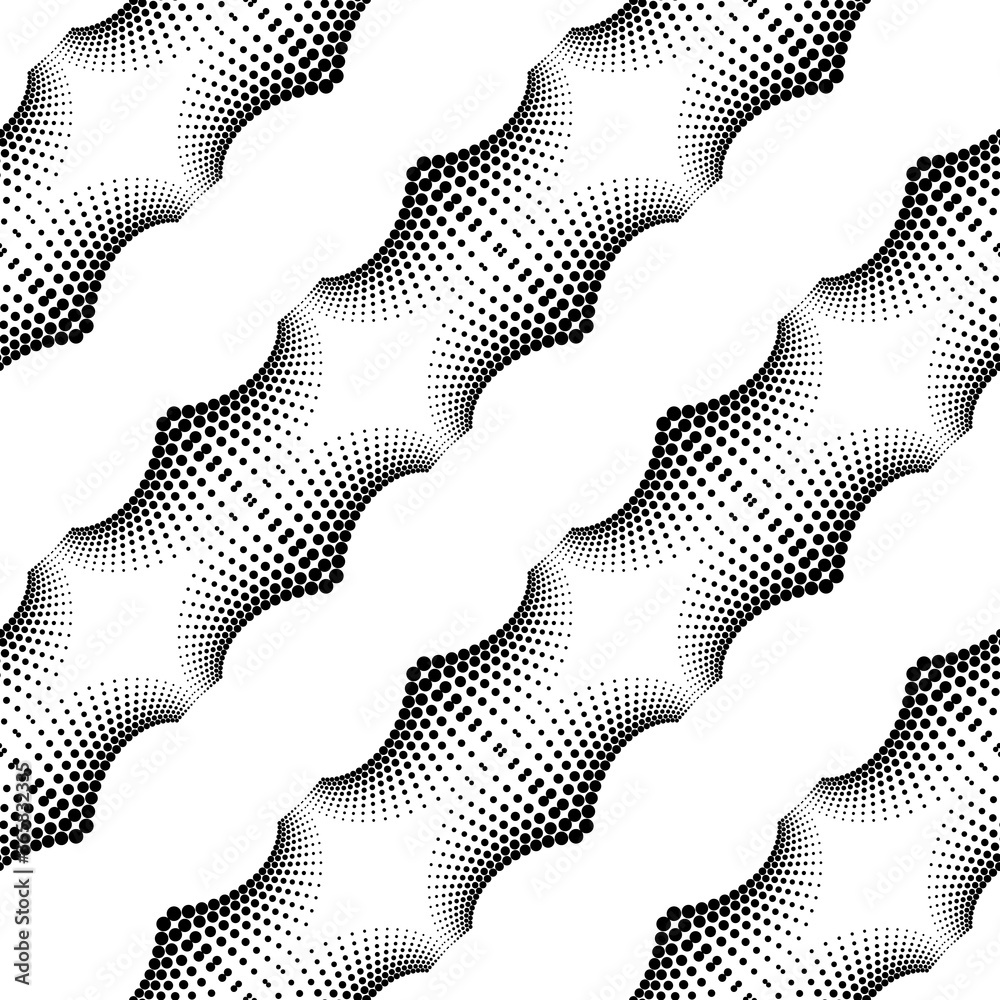 Design seamless dotted pattern