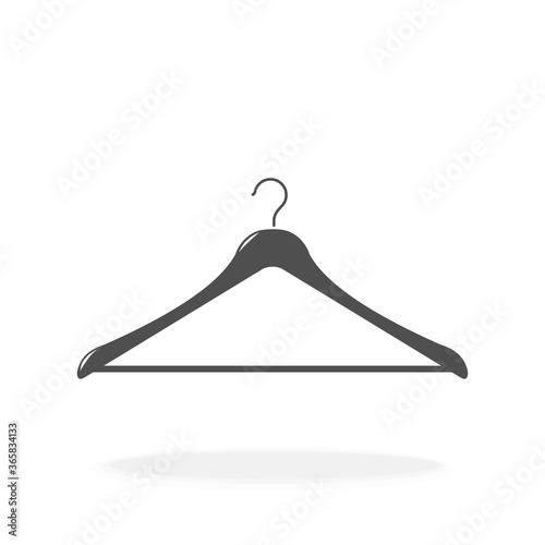 Coat Hanger Icon Vector Illustration Symbol
