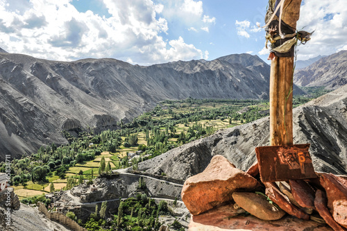 vu du ladakh en inde