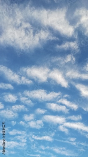 Blue sky with white clouds | weather forecast | nature photography | sky photograph | partly cloudy | heaven in the skies