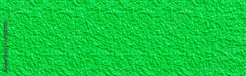 Panorama of Green cement wall texture and seamless background
