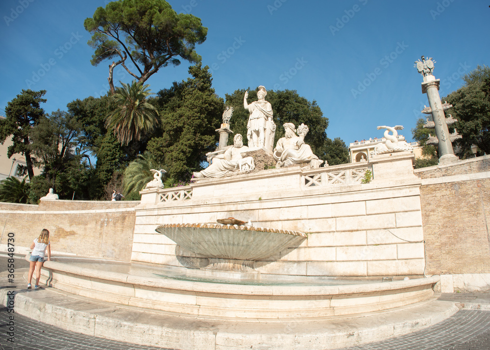 Obraz premium Piazza del Popolo in Rome