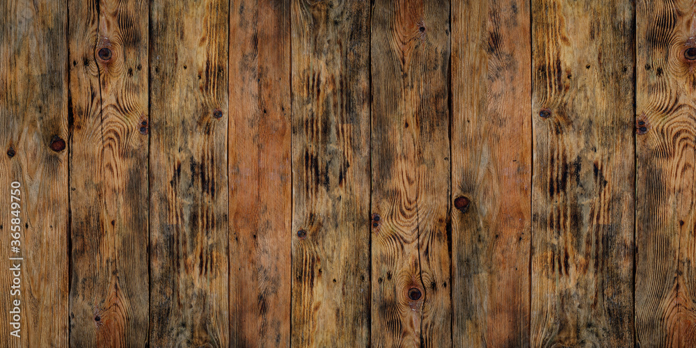 Naklejka premium Wooden background.Surface of old rustic wooden table