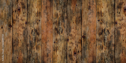 Wooden background.Surface of old rustic wooden table photo