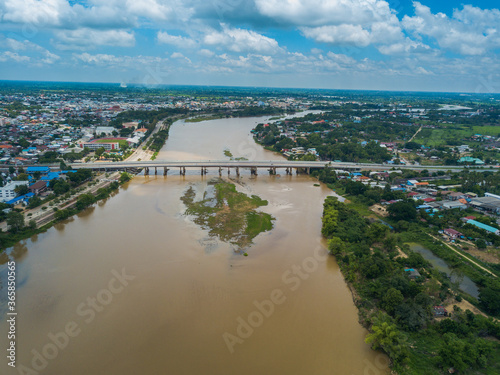 Wallpaper Mural concrete bridge from sky Torontodigital.ca