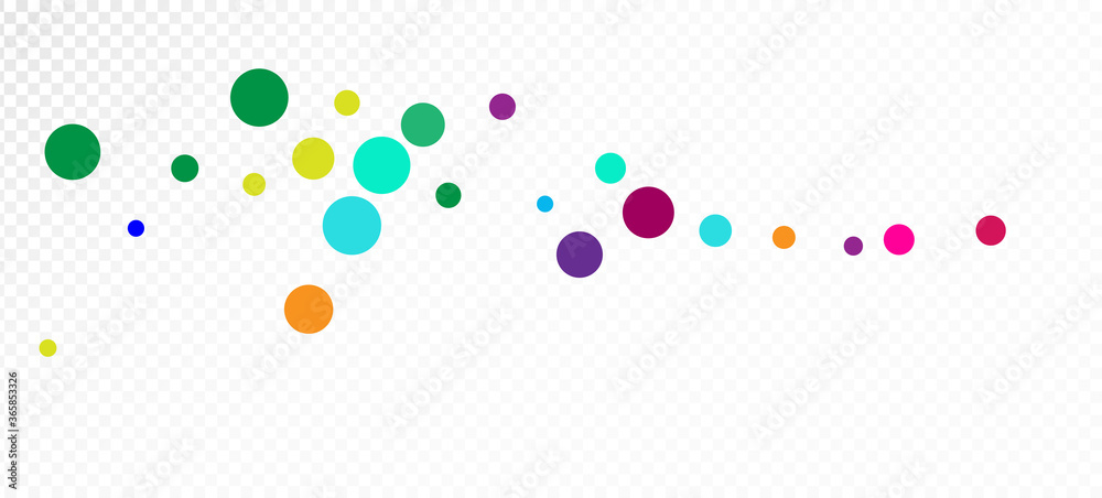 Rainbow Confetti Hipster Vector Background. Rainbow Confetti Hipster Vector Background.