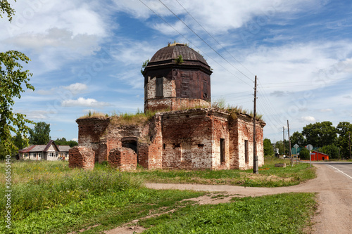 Photography Church Of The Candlemas. Village Of Sretenskoe