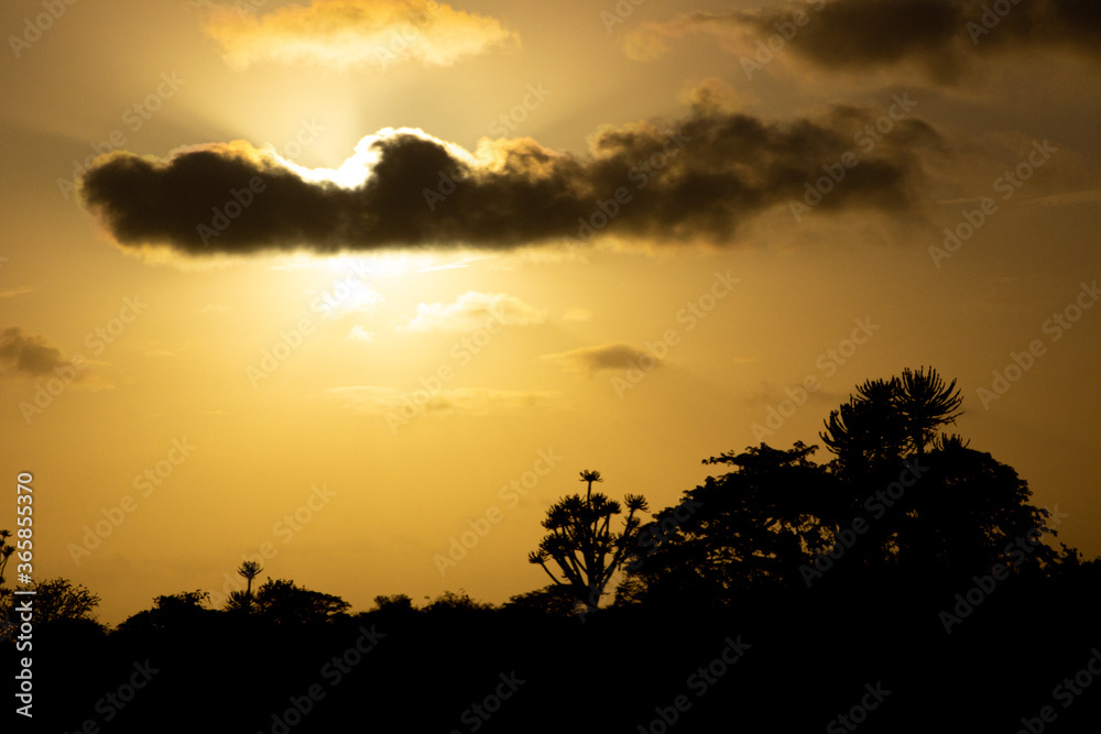 Pôr do sol Angola