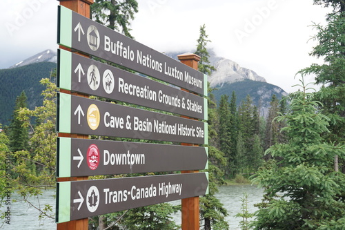 Banff National Park with Mountains and Landscapes