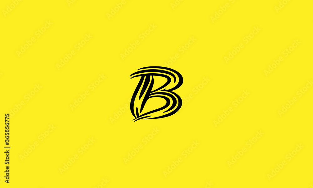 Obraz premium B Logo Design