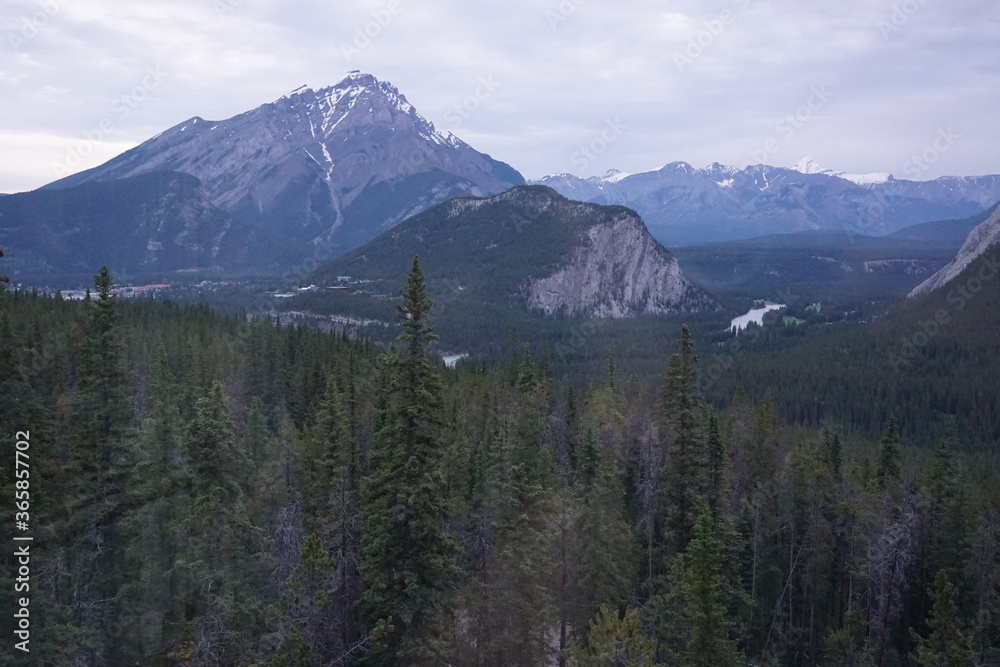 Obraz premium Banff Alberta Lanscape