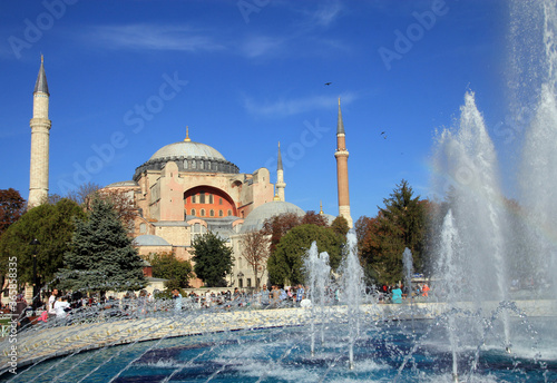 Photography Hajia Sophia in Istanbul, Turkey