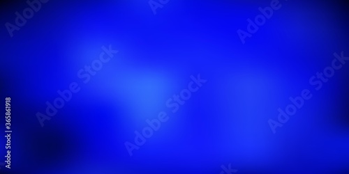 Dark blue vector abstract blur drawing.