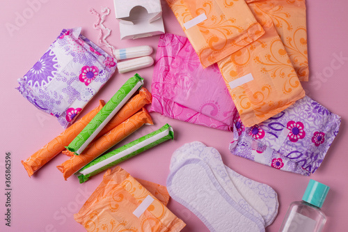 individual means of female hygeine items