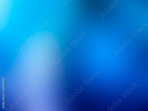 Blue gradient. Blue blurred abstract background