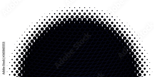 Light BLUE vector pattern with spheres. Abstract decorative design in gradient style with bubbles. New template for a brand book.
