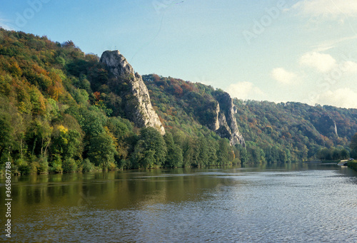 La Meuse, Dinant, Belgique