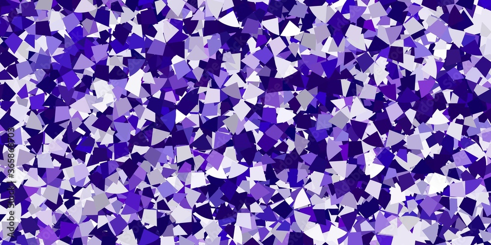 Light blue, red vector background with triangles. Light blue, red vector background with triangles.