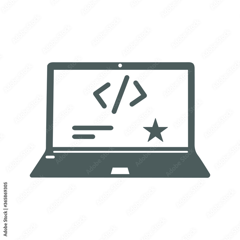 Coder, Custom Coding icon / gray color Coder, Custom Coding icon / gray color