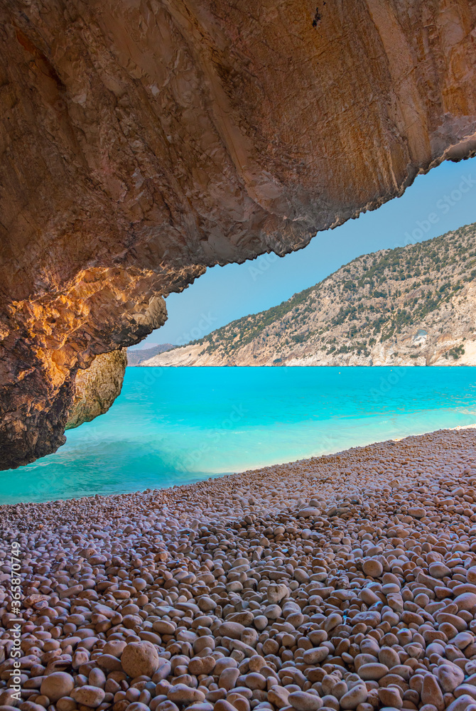 Fototapeta premium Myrtos beach.Kefalonia,Greece