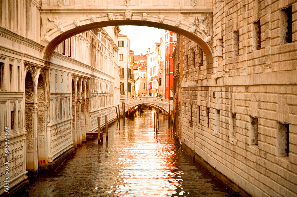 Water Streets in Venice