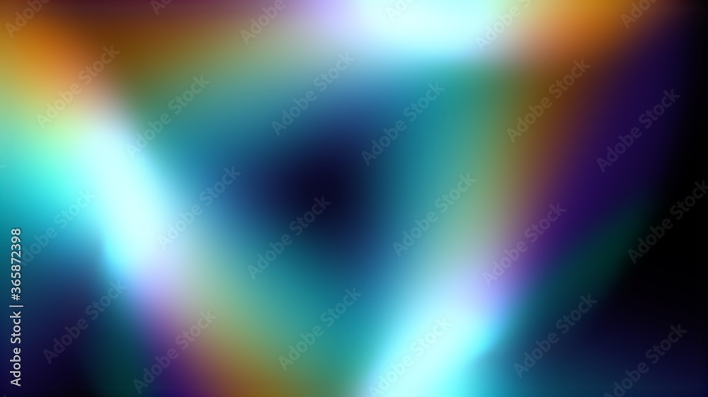 Graphic material that various colors of light intersect