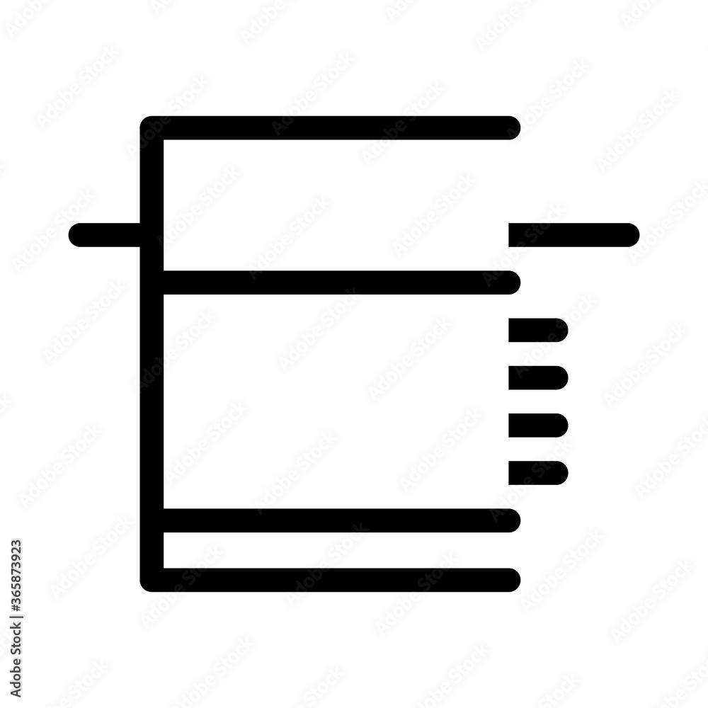 tiled foundation icon vector. tiled foundation sign. isolated contour symbol illustration tiled foundation icon vector. tiled foundation sign. isolated contour symbol illustration