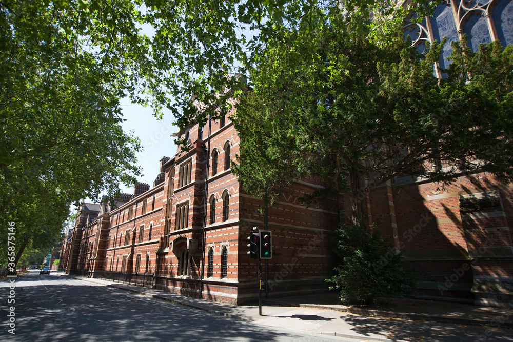 Keble College, Oxford, part of the Oxford University in the UK Keble College, Oxford, part of the Oxford University in the UK