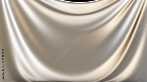 Принти на полотні Silver fabric