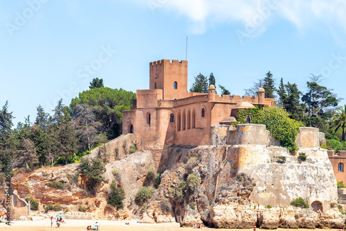 The Fort of São João do Arade, sometimes referred to as the Castle of Arade, is a medieval fortification situated in the civil parish of Ferragudo in the Portuguese Algarve municipality of Lagoa. photo