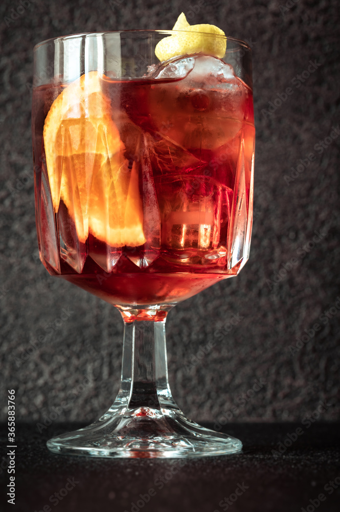 Glass of Americano Glass of Americano