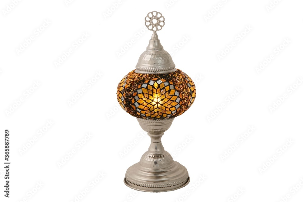 ottoman tile embroidered desktop lamp ottoman tile embroidered desktop lamp