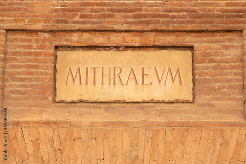 The Mithraeum 