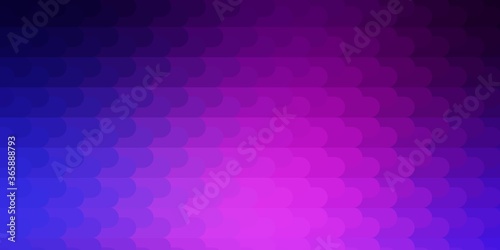 Light Purple, Pink vector template with lines. Modern abstract illustration with colorful lines. Template for your UI design.