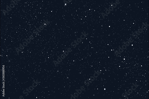 Starry night with stars background © Homesh
