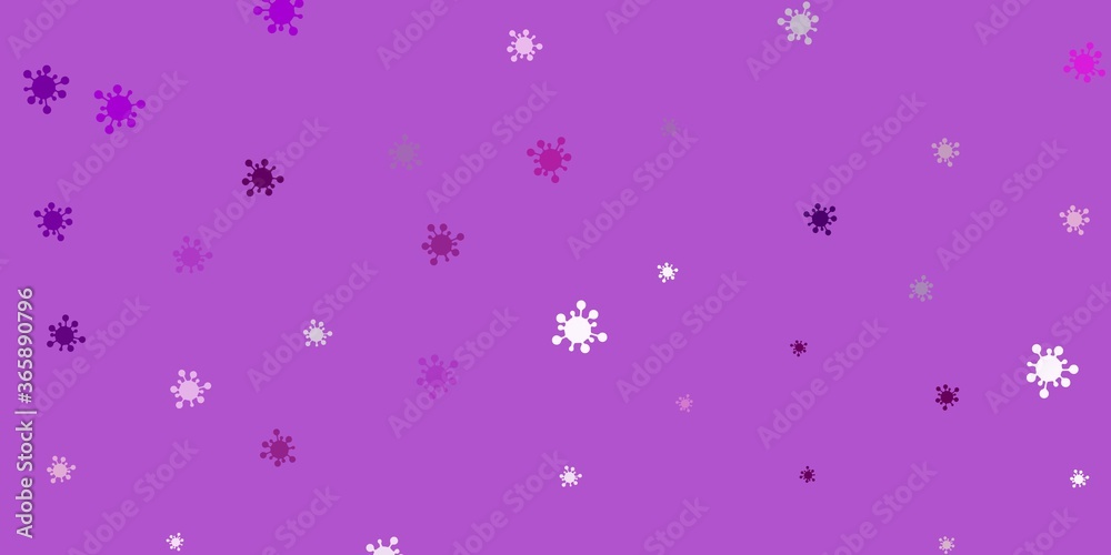 Light pink vector texture with disease symbols. Light pink vector texture with disease symbols.