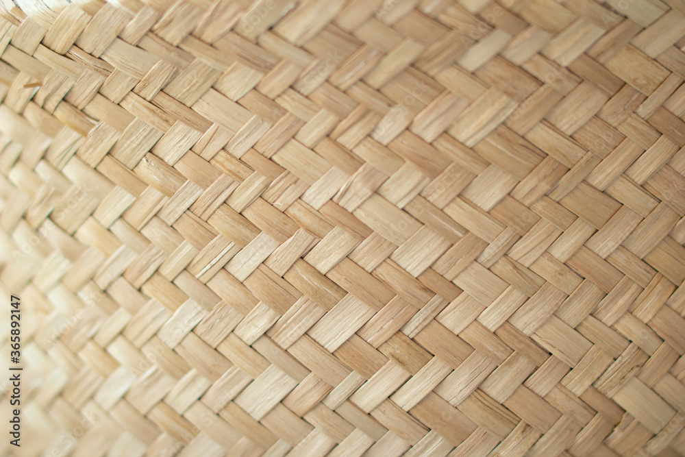 Beautiful close up detail of soft marine reed rattan texture from a decorative basket bag Beautiful close up detail of soft marine reed rattan texture from a decorative basket bag