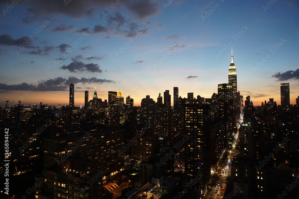 Fototapeta premium new york city skyline 