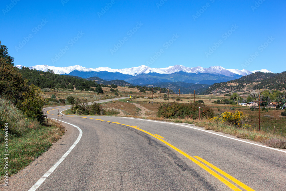On the Highway of Legends in beautiful Colorado On the Highway of Legends in beautiful Colorado