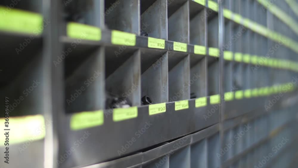 bin wall parts storage rack in factory workshop bin wall parts storage rack in factory workshop