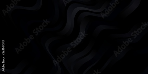 Light Gray vector background with curved lines. Colorful illustration in abstract style with bent lines. Pattern for commercials  ads.