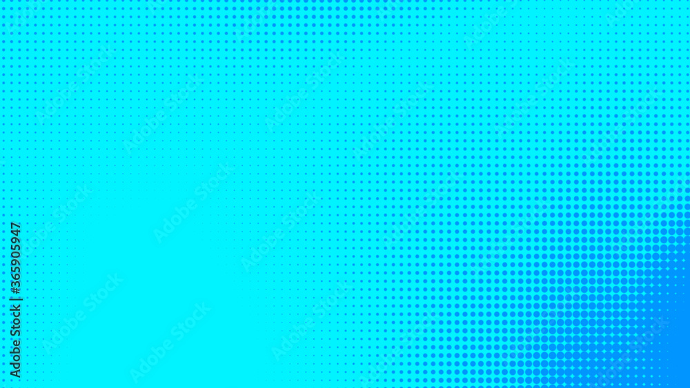 Dots halftone blue color pattern gradient texture with technology digital background. Dots pop art comics with summer background. Dots halftone blue color pattern gradient texture with technology digital background. Dots pop art comics with summer background.