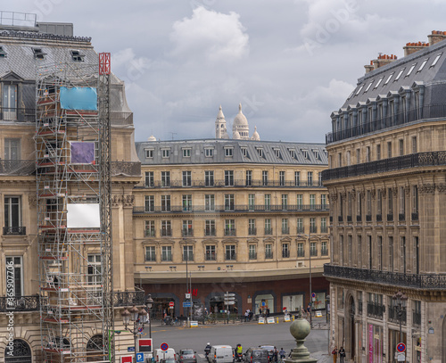 Paris, France - 06 19 2020: View outside Paris Opera Garnier